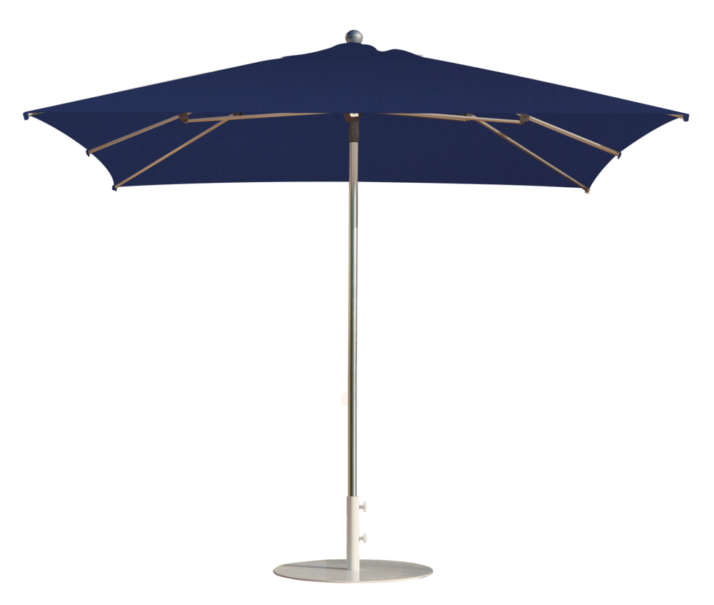 Parasol carré 300x300 riveria blue Prosun Acrylique sunbrella premium résistant au vent | La Maison