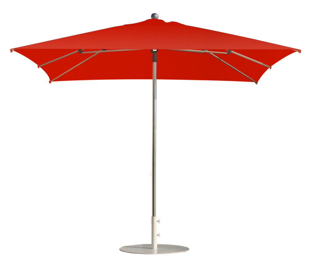 Parasol carré 300x300 paprika Prosun Acrylique sunbrella premium résistant au vent | La Maison du Pa