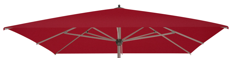 Toile Sunwheel Carré 400x400 Acrylique sunbrella premium rouge
