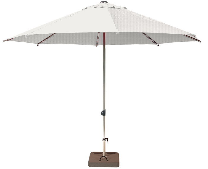 TOILE SUNPOP Rond Polyester Ø 270 écru