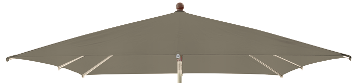 TOILE SUNPOP Carré Polyester 250x250 taupe