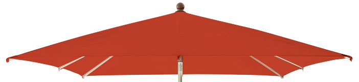 TOILE SUNPOP Carré Acrylique sunbrella premium 250x250 paprika