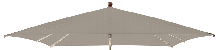 TOILE SUNPOP Carré Acrylique sunbrella premium 250x250 antique beige