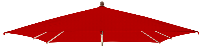 TOILE SUNPOP Carré Acrylique sunbrella premium 250x250 logo red