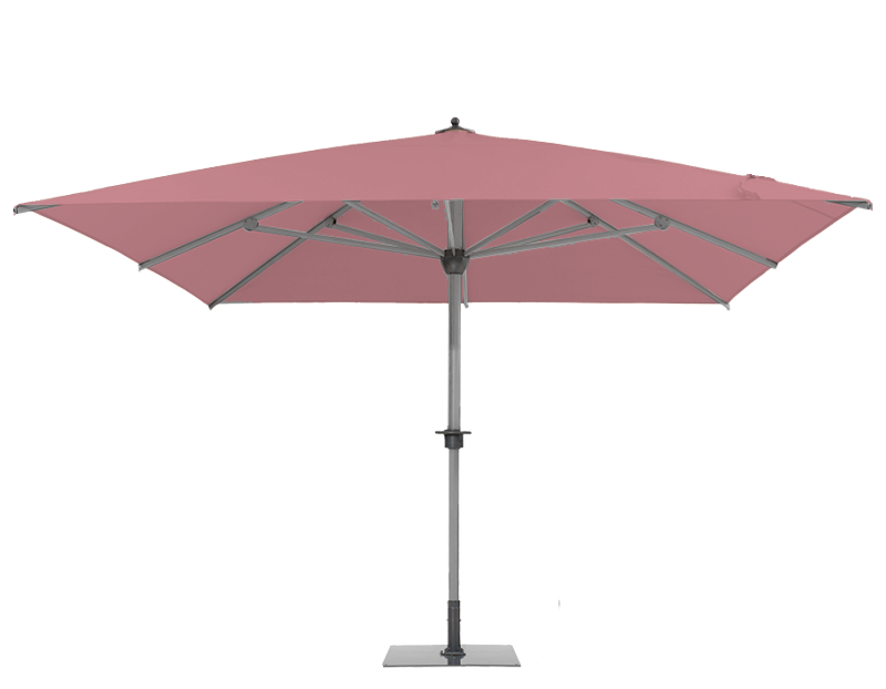 Parasol géant Sunwheel Carré 350x350 Acrylique sunbrella premium Opéra | La Maison du Parasol