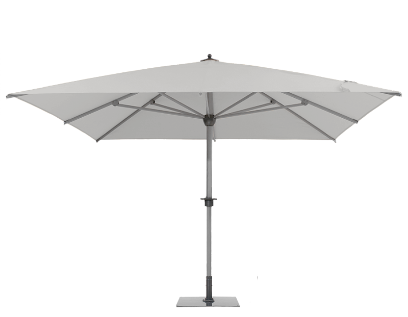 Parasol géant Sunwheel Carré 350x350 Acrylique relax Birch | La Maison du Parasol