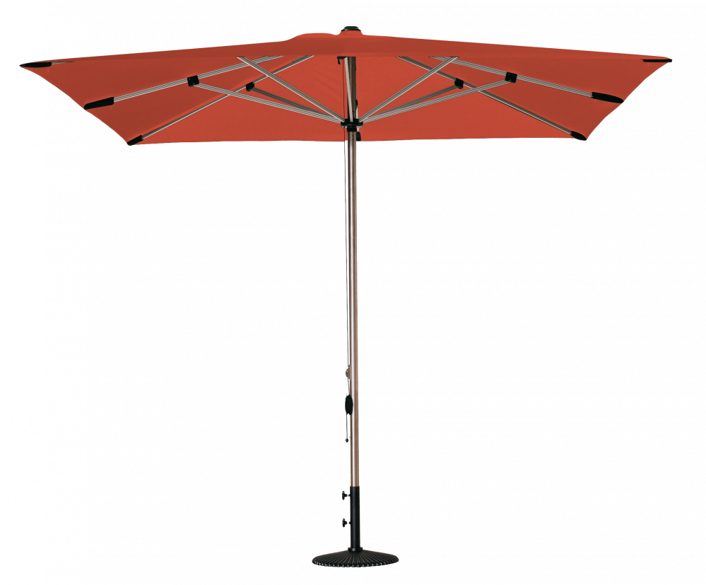 Parasol rectangulaire Selene Paprika 300x200 Acrylique sunbrella premium | La Maison du Parasol