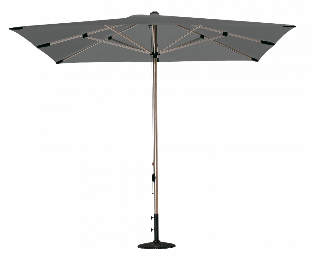 Parasol rectangulaire Selene Stone 300x200 Acrylique relax | La Maison du Parasol