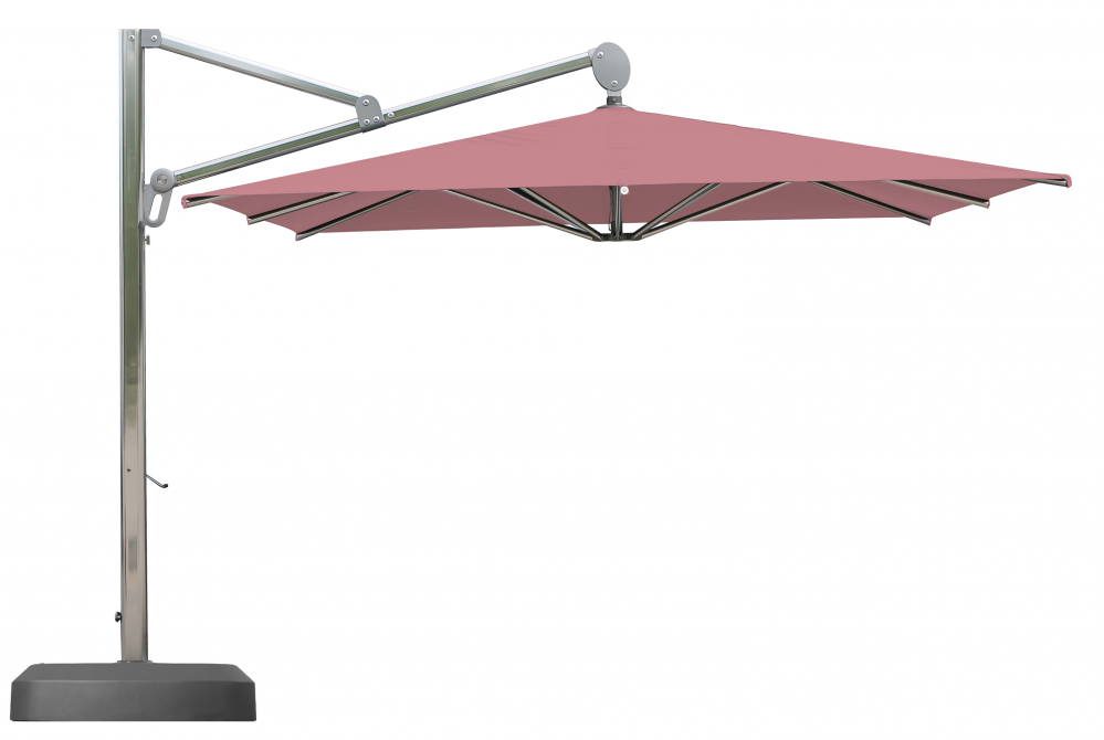 Parasol déporté Sunflower Rectangulaire 300x350 Acrylique sunbrella premium Opéra|Parasol déporté luxueux et robuste | La Maison du Parasol