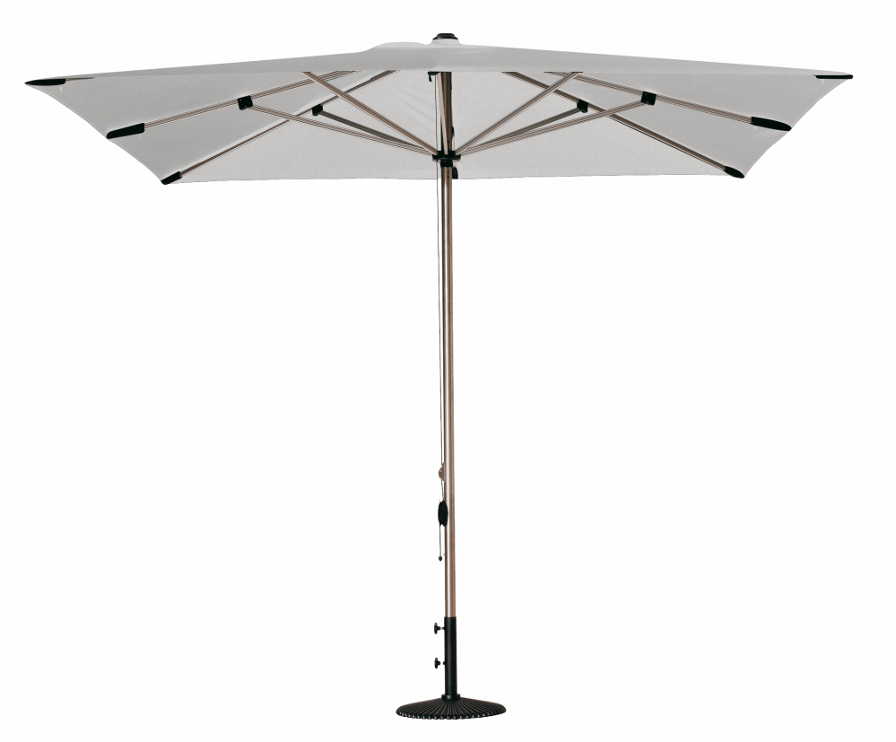 Parasol rectangulaire Selene Birch 300x200 Acrylique relax | La Maison du Parasol