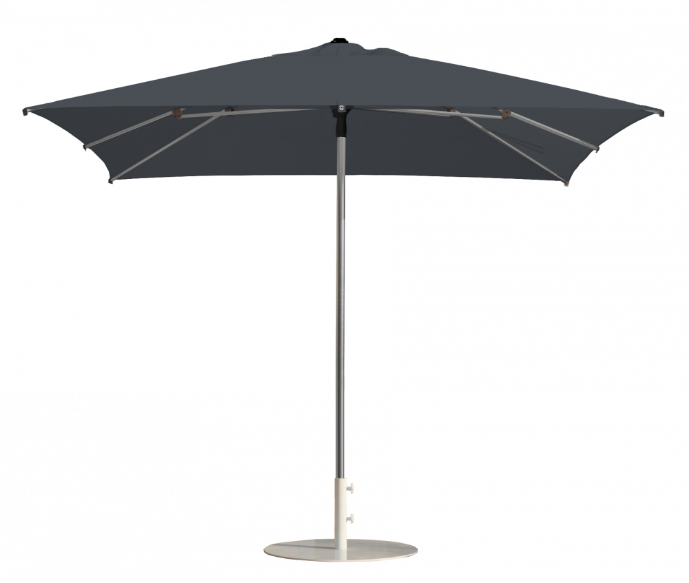Parasol carré 300x300 Graphite Prosun Acrylique relax résistant au vent | La Maison du Parasol