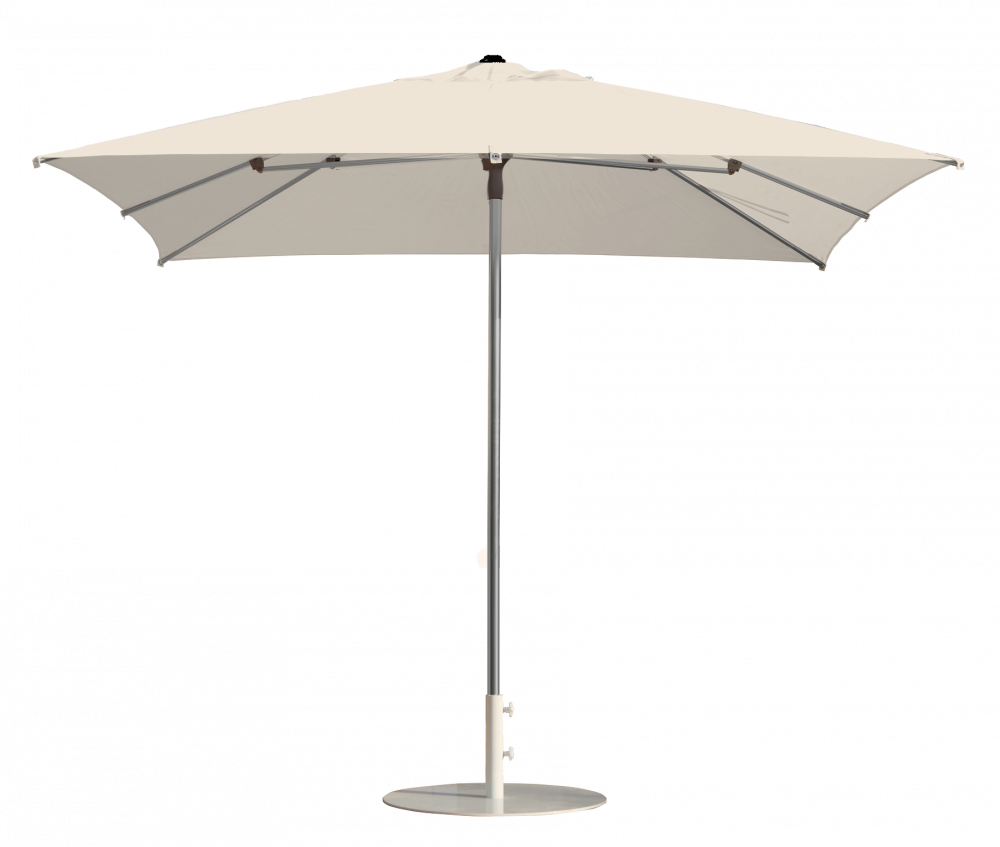 Parasol carré 300x300 Écru Prosun Polyester résistant au vent | La Maison du Parasol