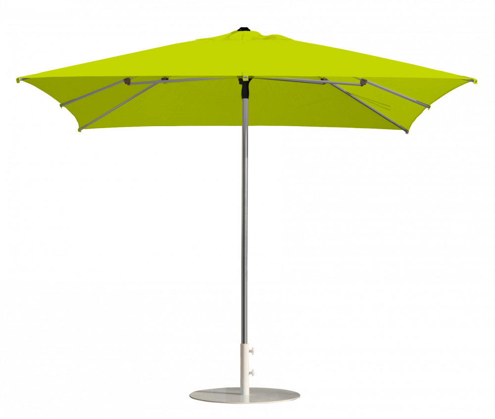 Parasol carré 300x300 Tilleul Prosun Polyester résistant au vent | La Maison du Parasol