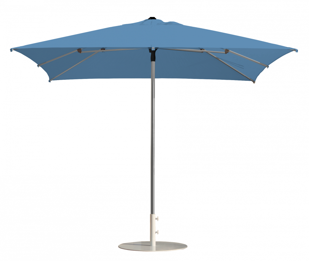 Parasol carré 300x300 Myosotis Prosun Acrylique sunbrella premium résistant au vent | La Maison du Parasol