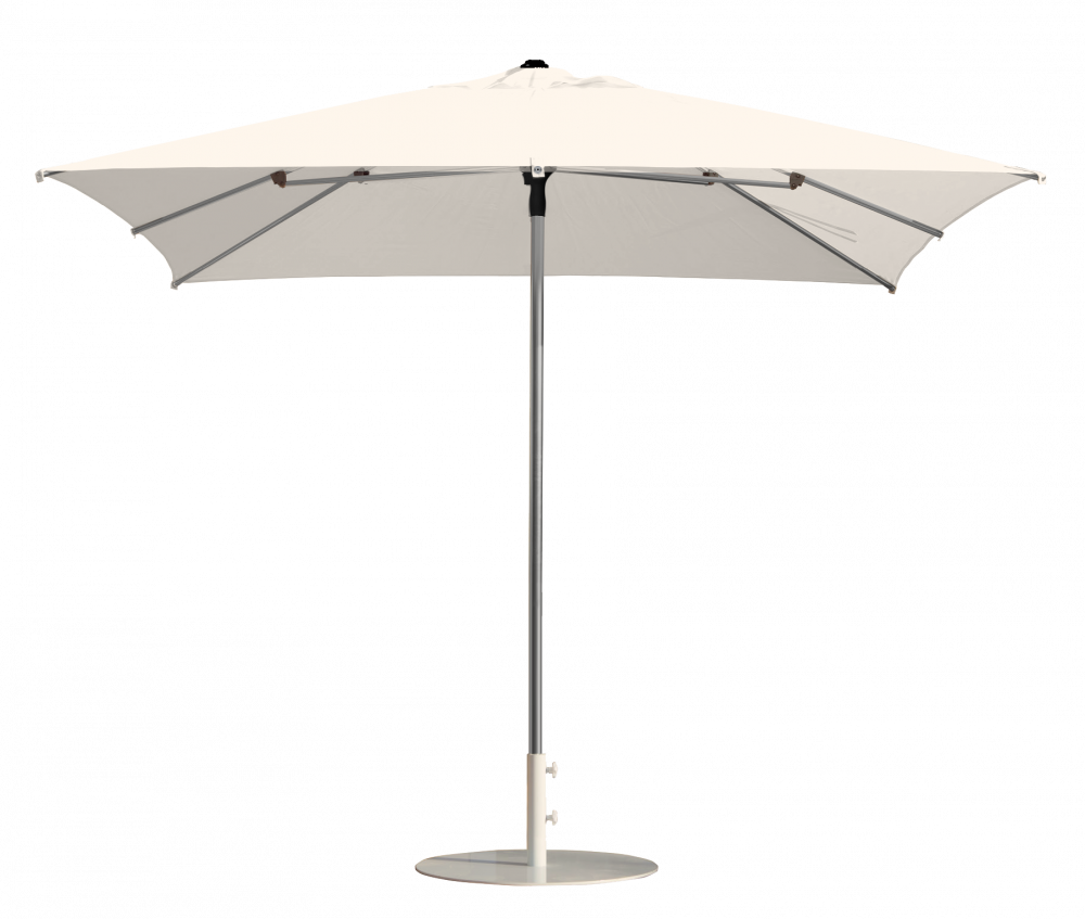 Parasol carré 300x300 Natural Prosun Acrylique sunbrella premium résistant au vent | La Maison du Parasol