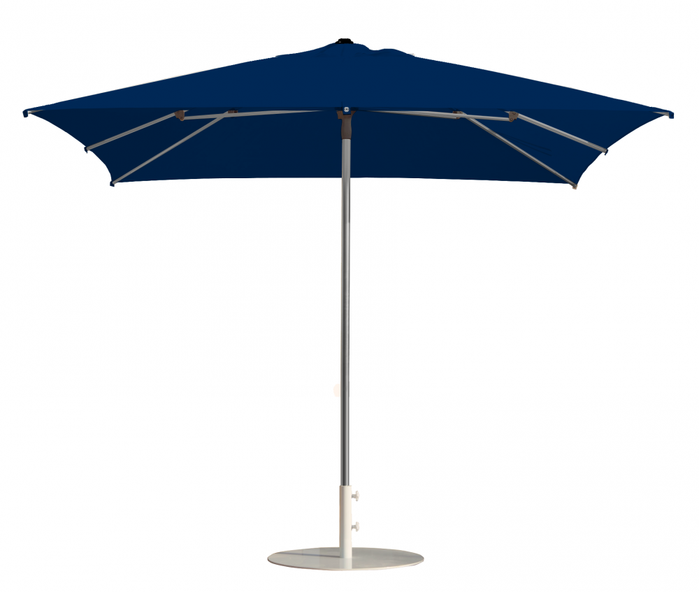 Parasol carré 300x300 Navy Blue Prosun Acrylique sunbrella premium résistant au vent | La Maison du Parasol