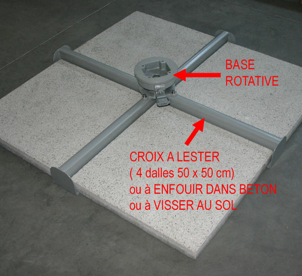 Dalles en béton